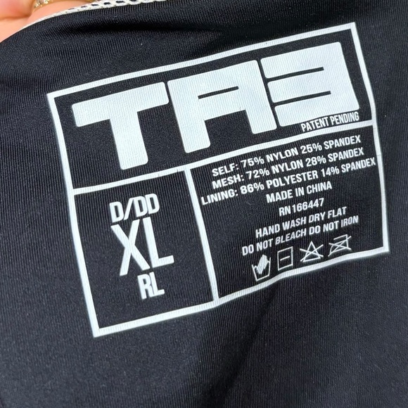 Ta3 Floral One Piece Swimsuit Corset push up sexy Brazilian Size XL - Picture 10 of 14